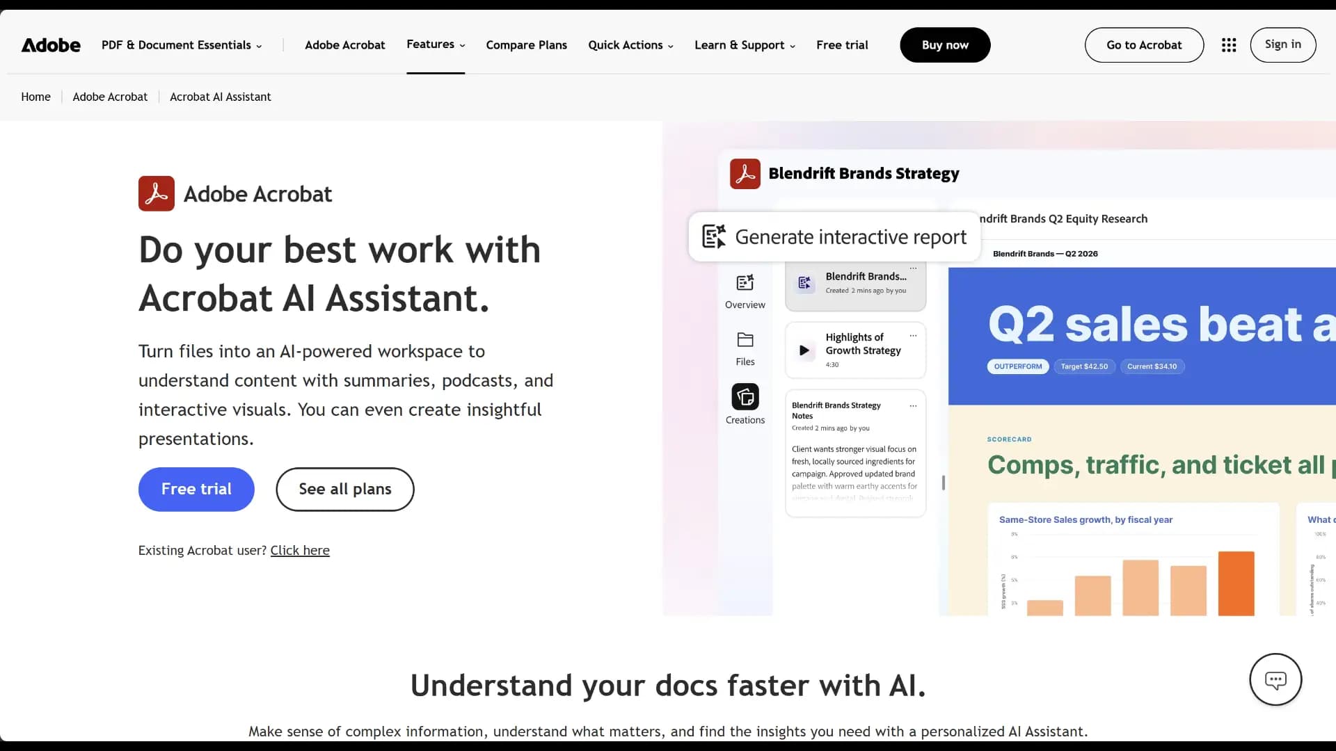 Acrobat AI Assistant