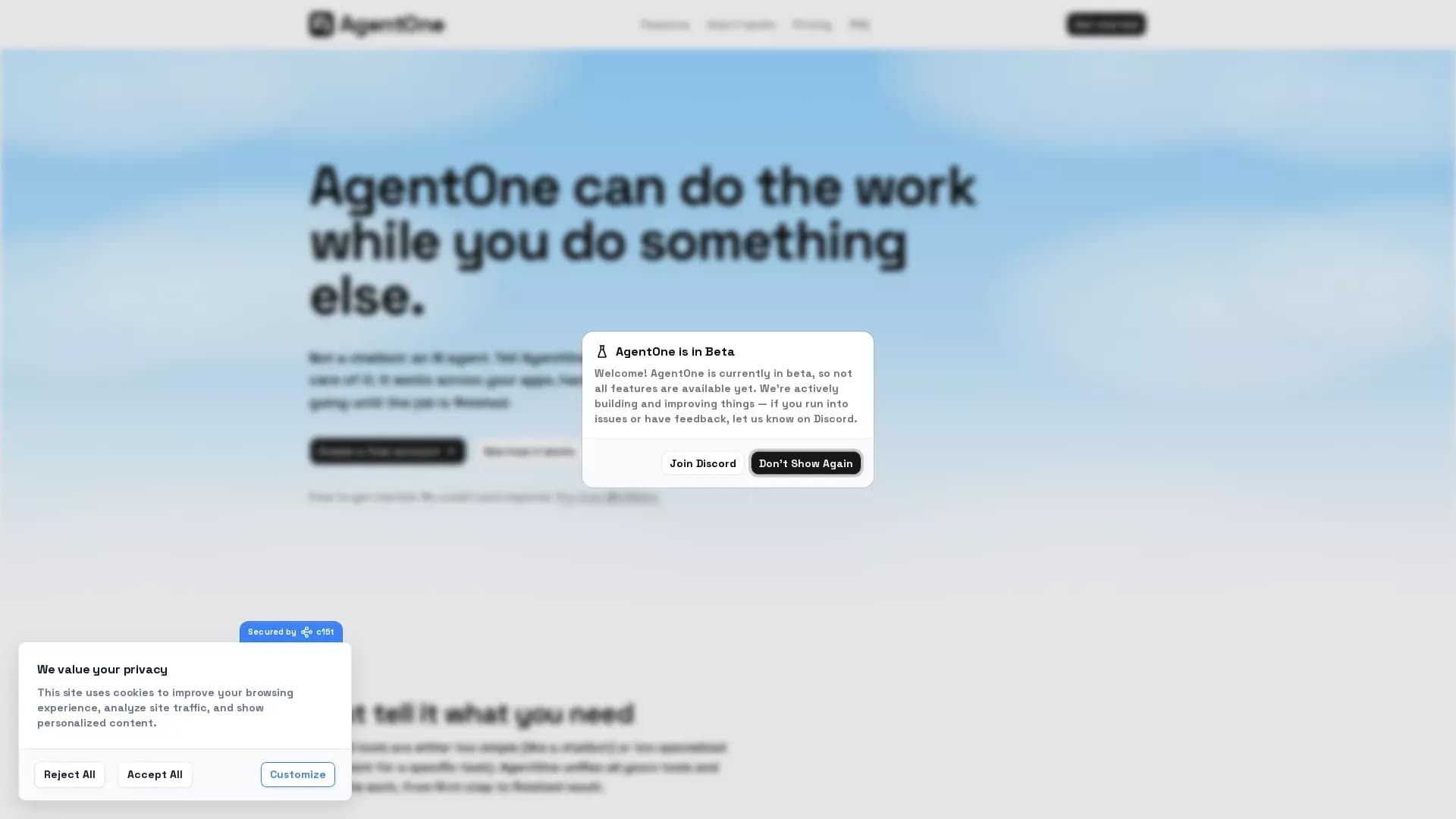 AgentOne