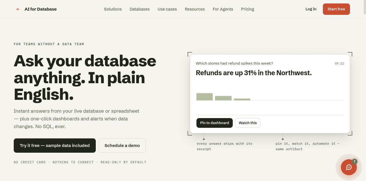 AI for Database