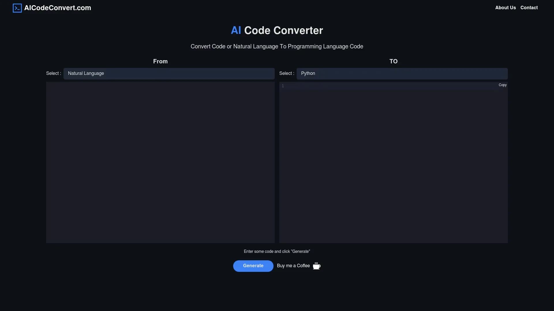 AICode Converter