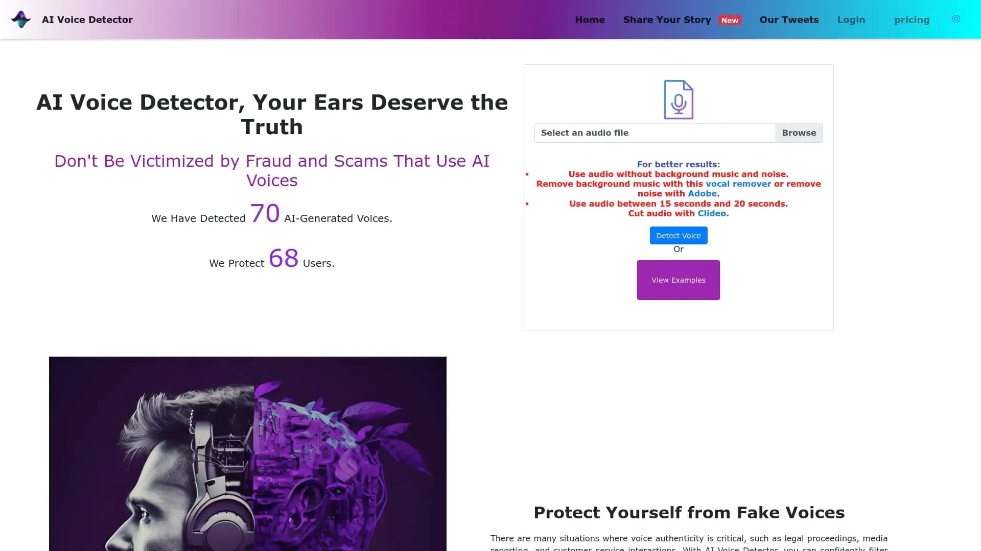 AIVoice Detector