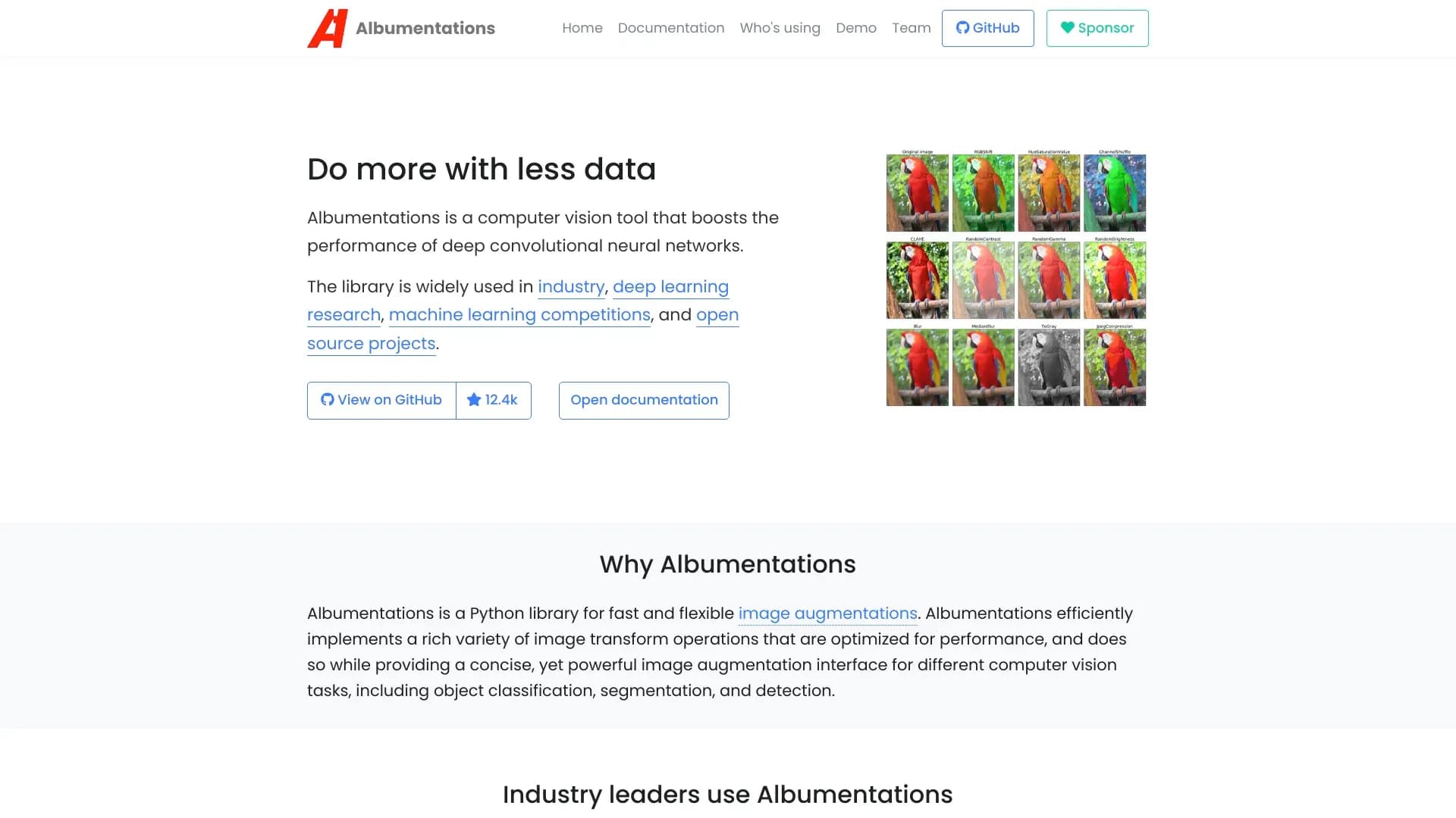 Albumentations