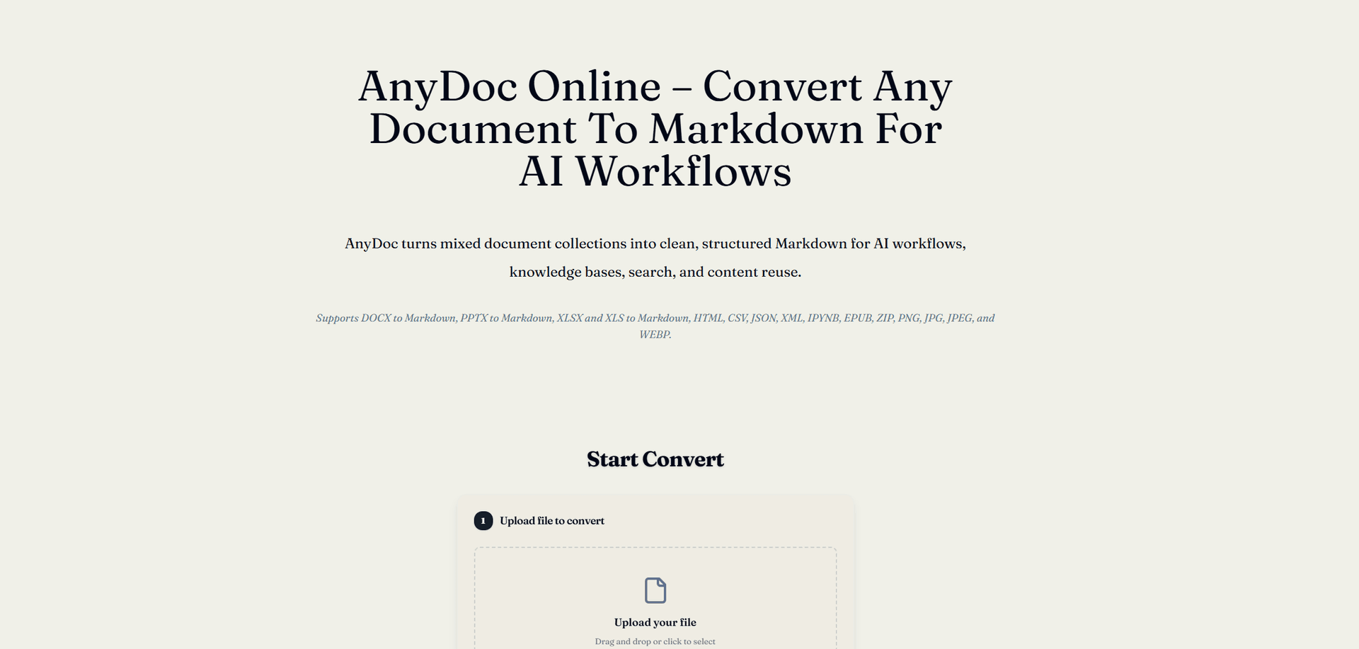 AnyDoc Online