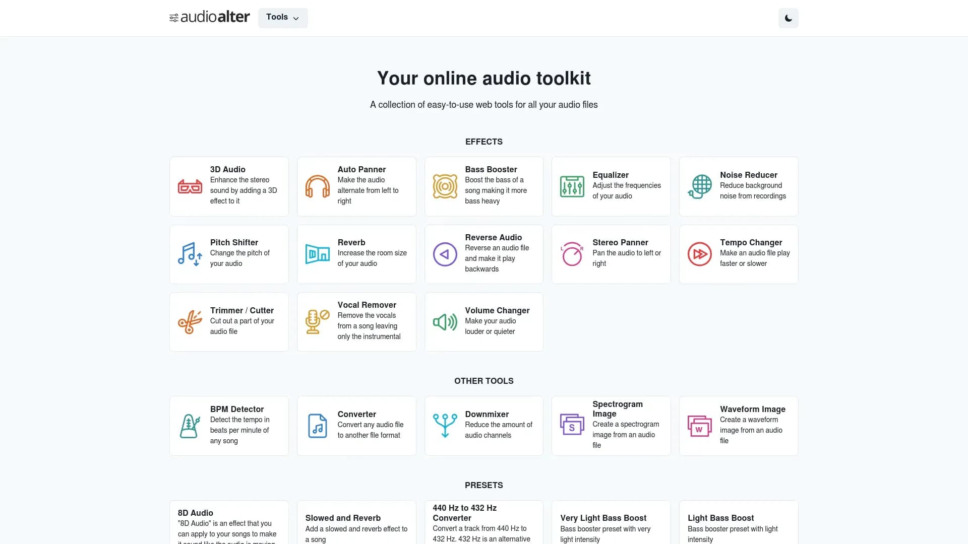 Audioalter