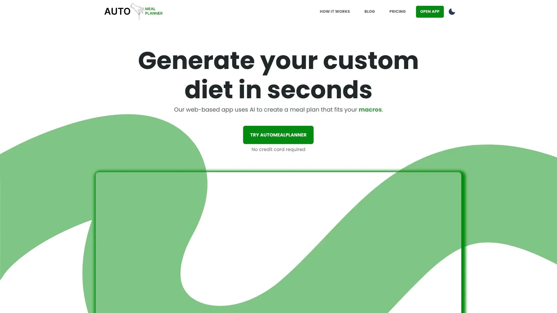 AutoMealPlanner