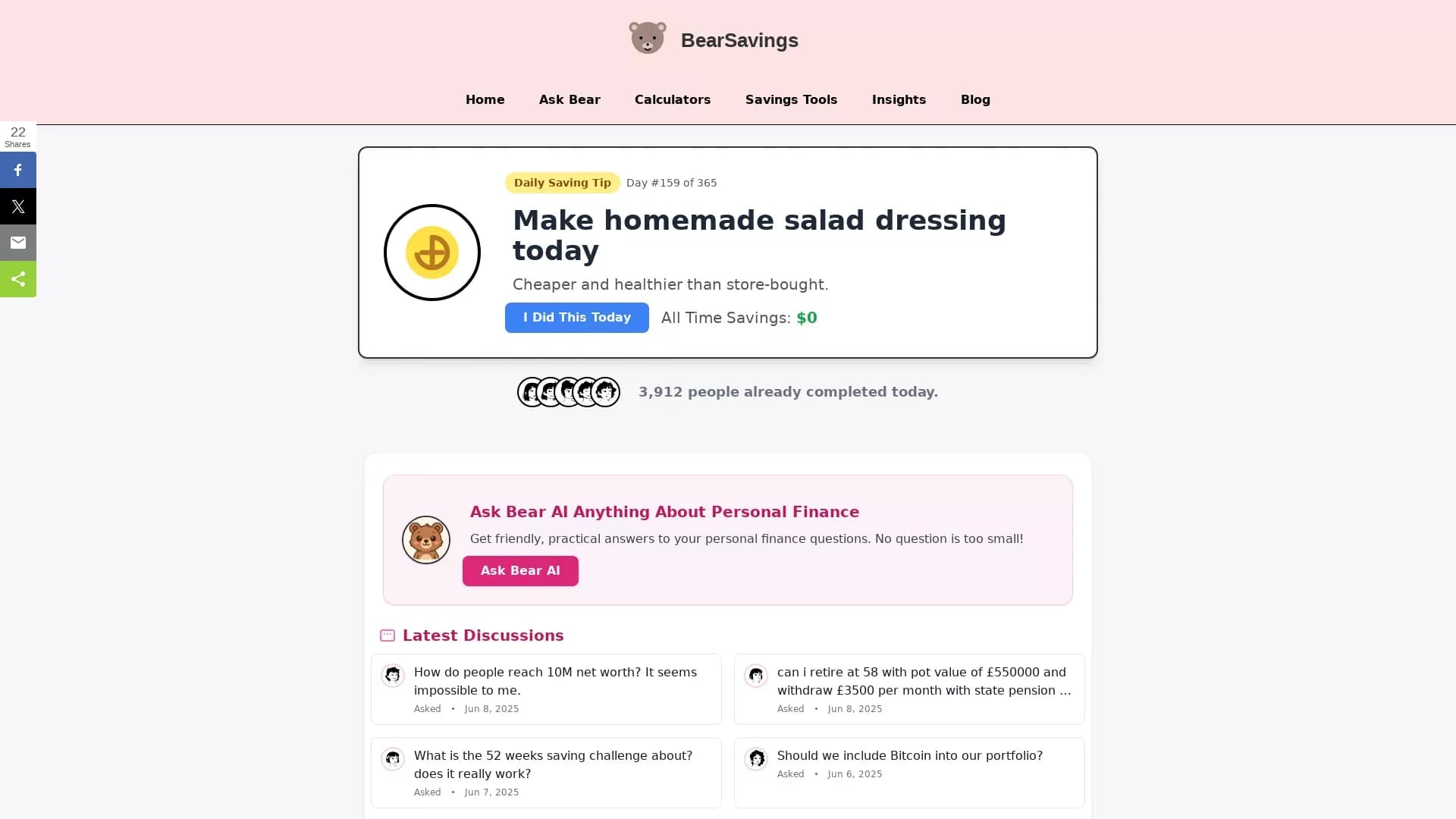 BearSavings