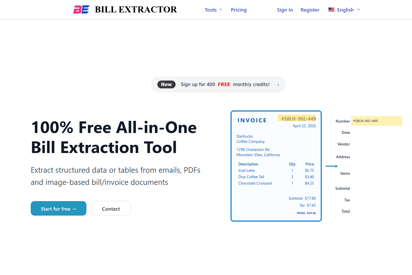 BillExtractor
