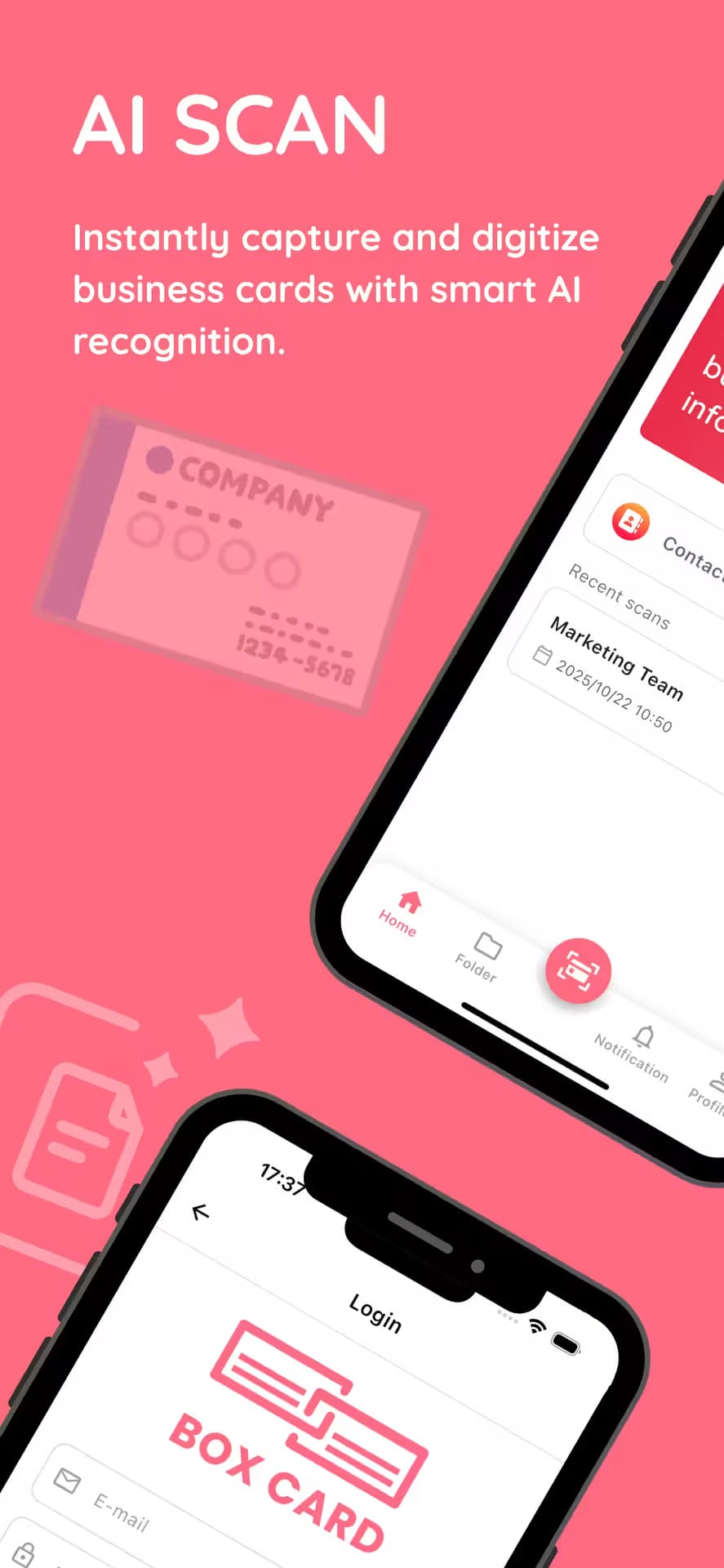 Boxcard - Scan & Save Your Business Card