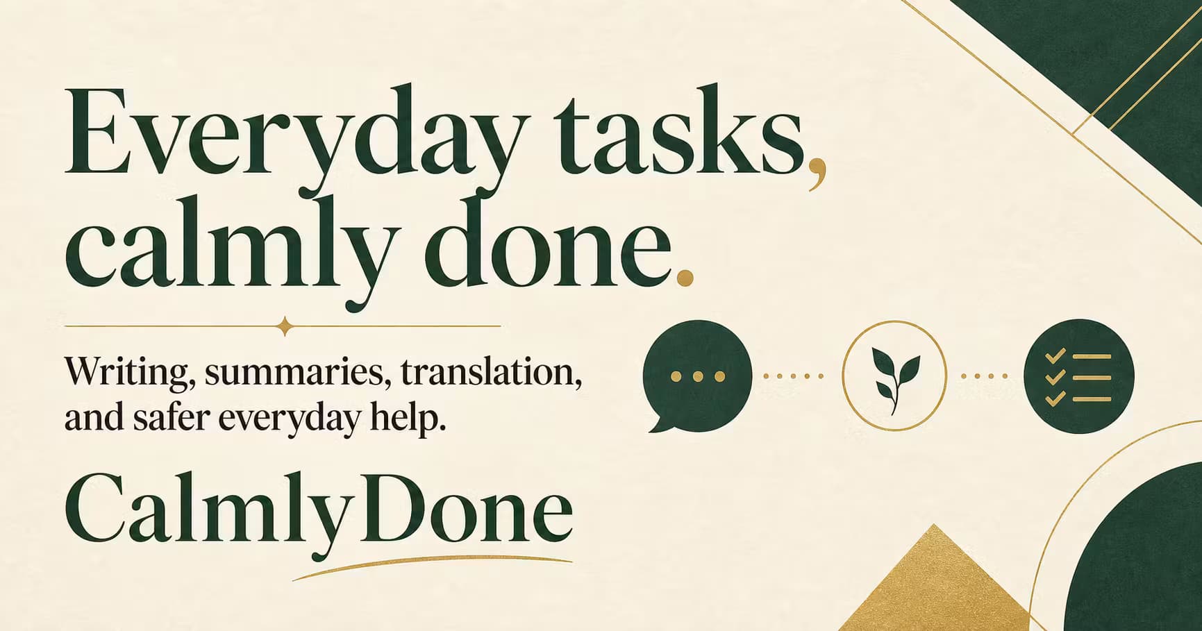 CalmlyDone