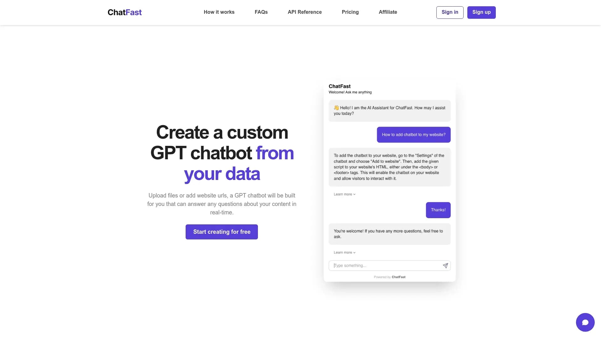ChatFast