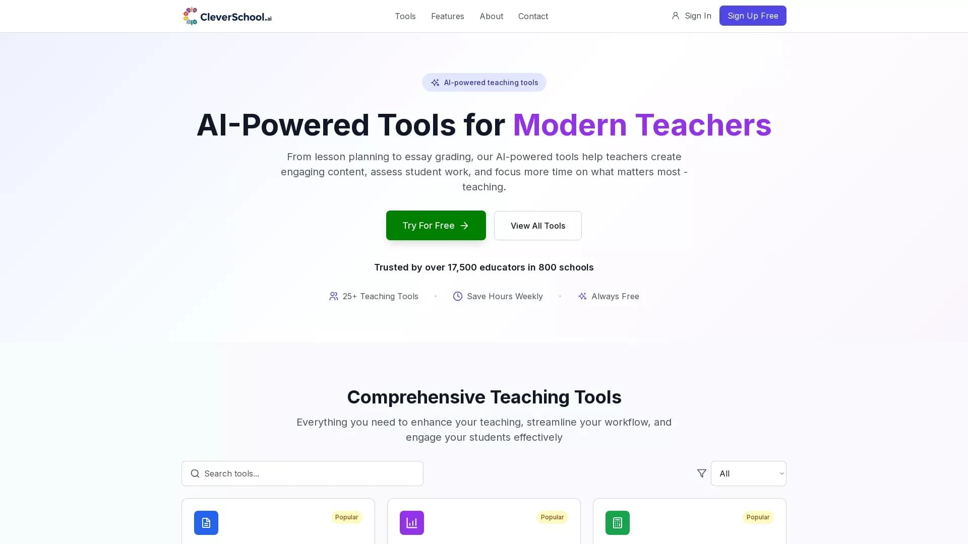 CleverSchoolAI