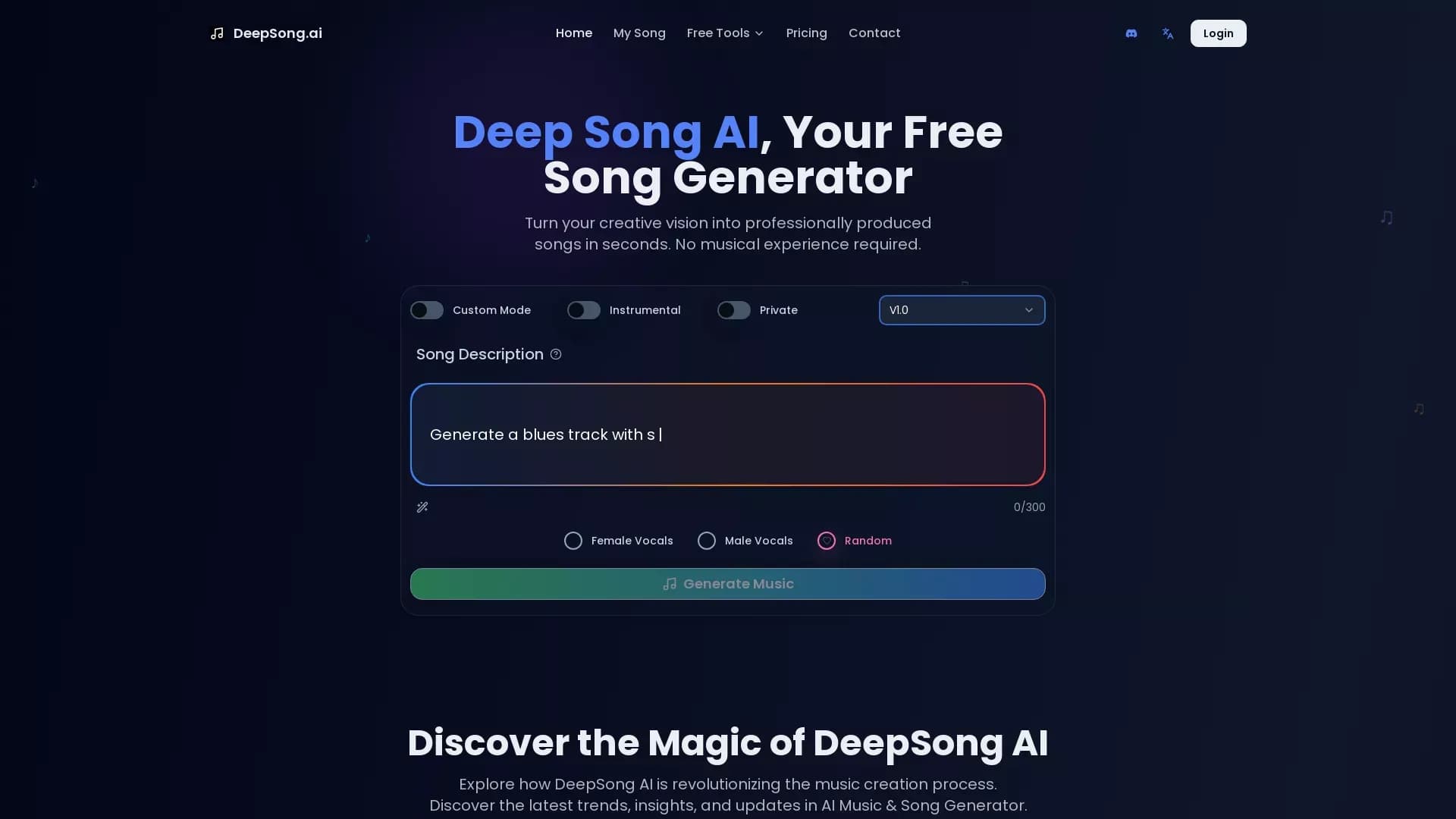 DeepSongAI
