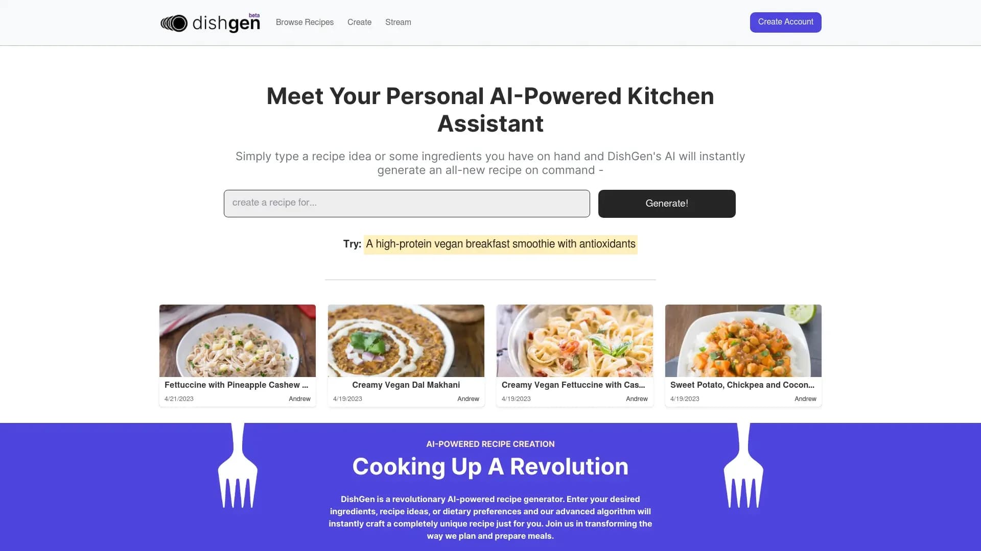 DishGen
