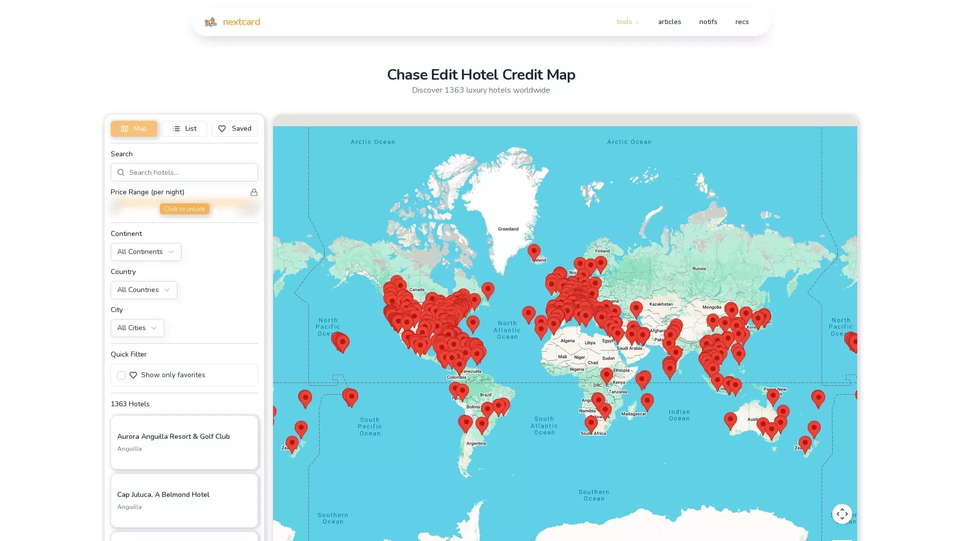 EditHotelCreditMap