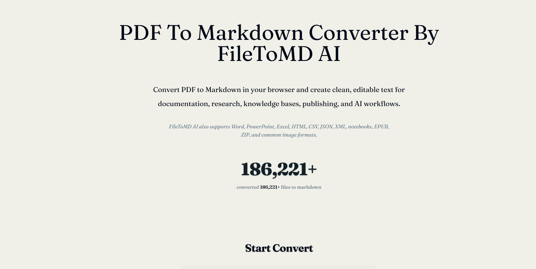 FileToMD AI