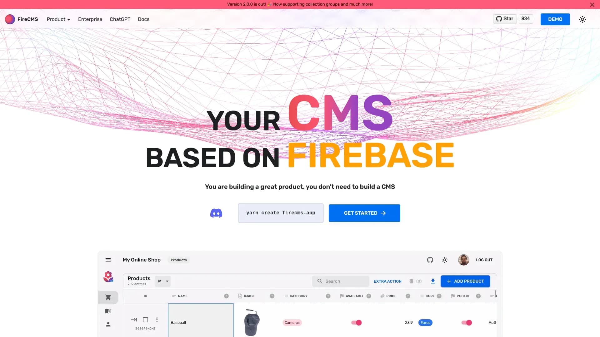 FireCMS