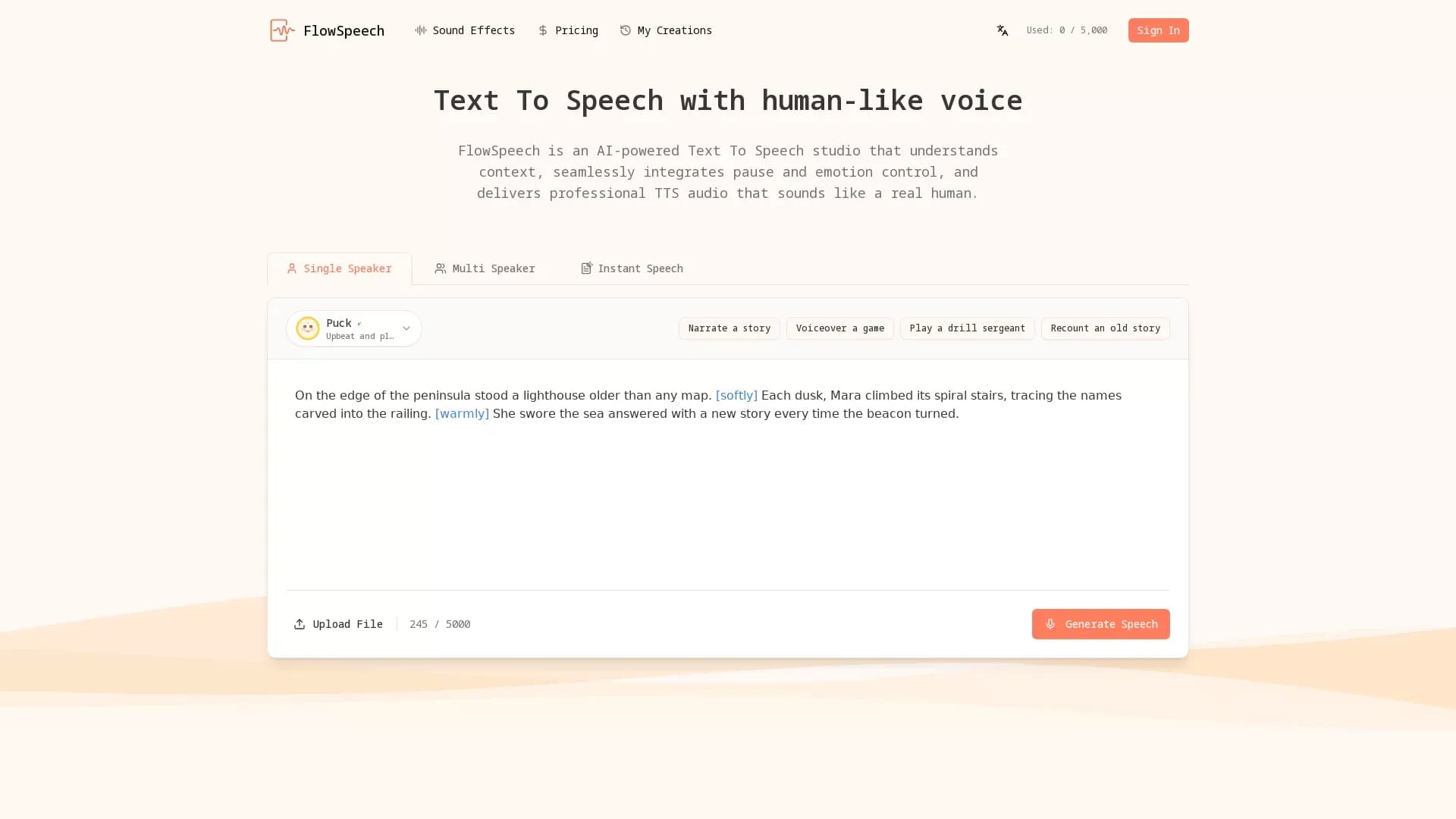 FlowSpeech