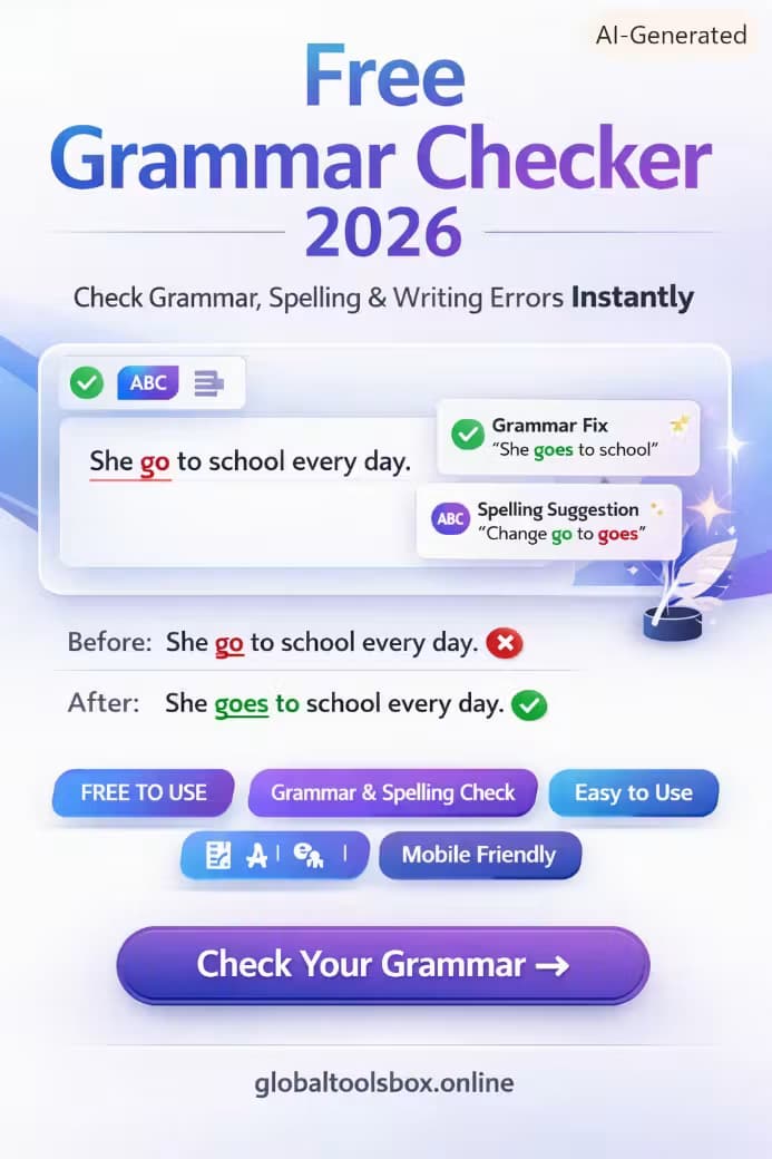 Free AI Grammar Checker