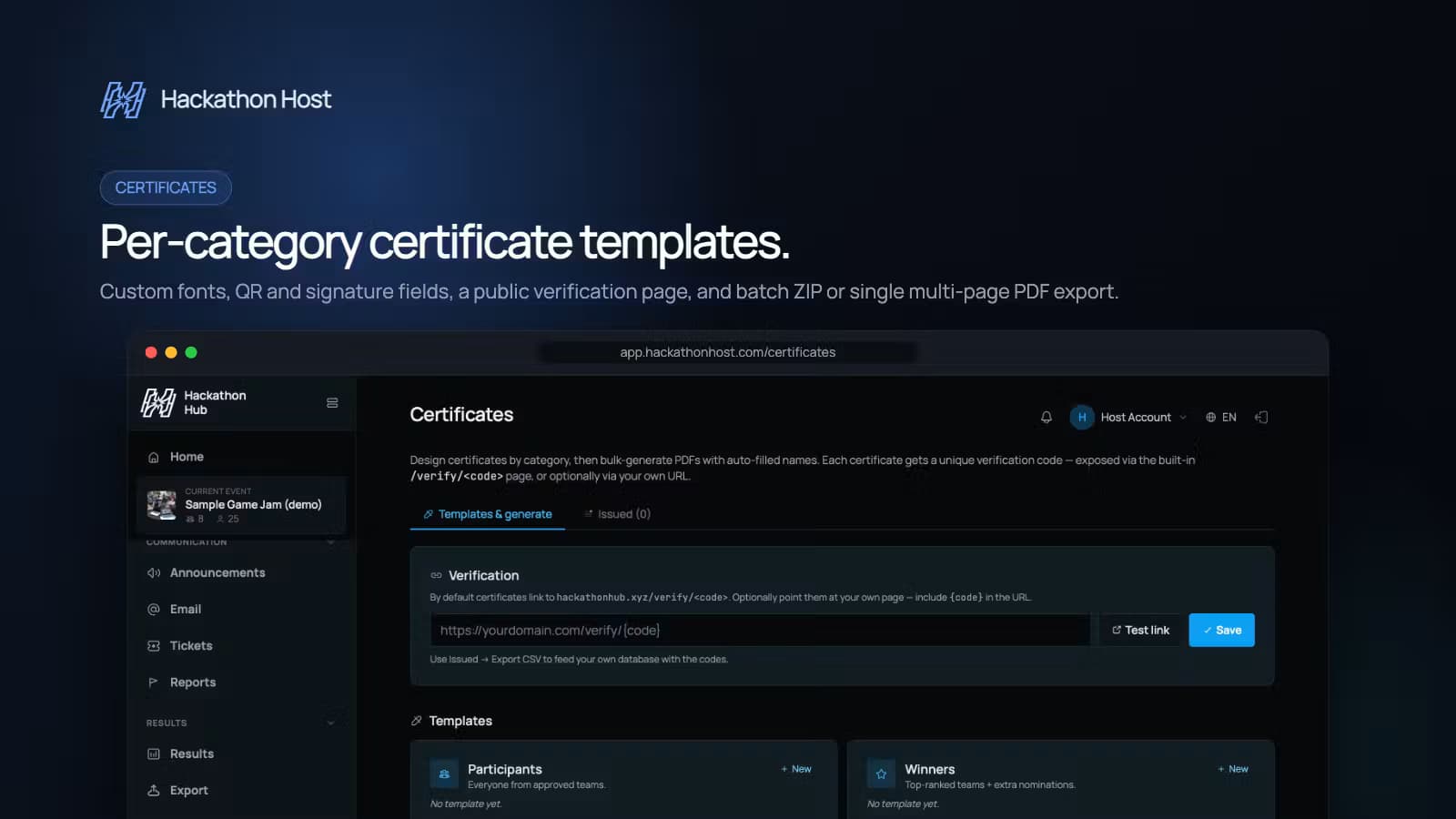 HackathonHost