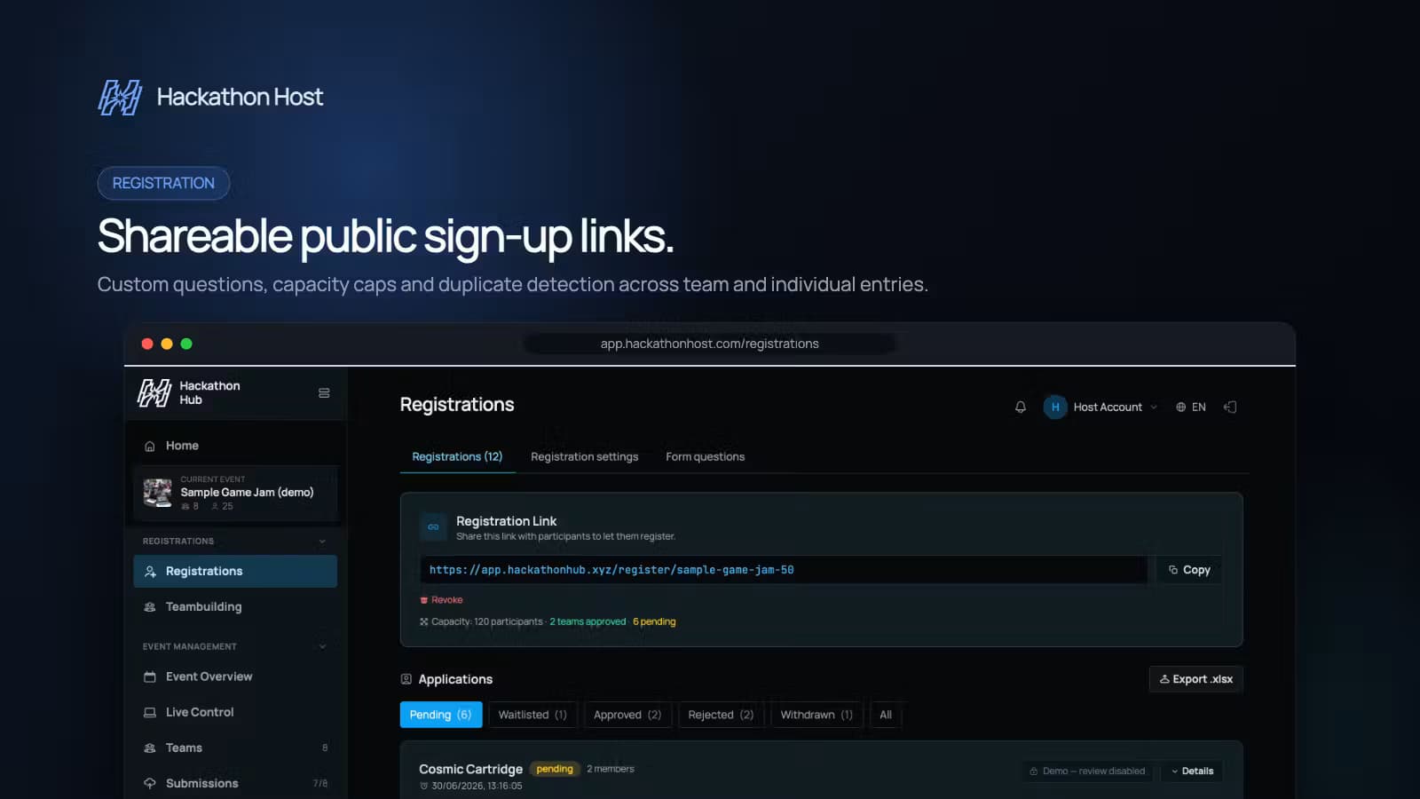 HackathonHost