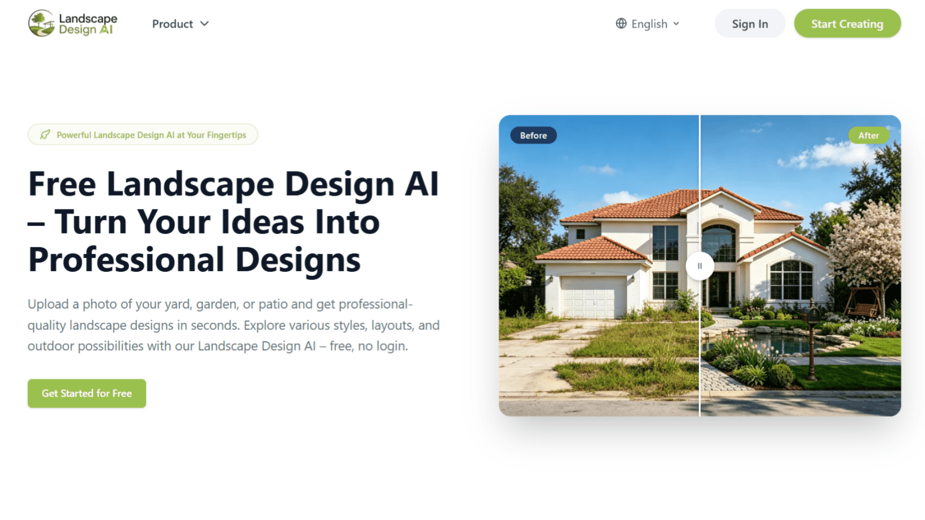 Landscape Design AI