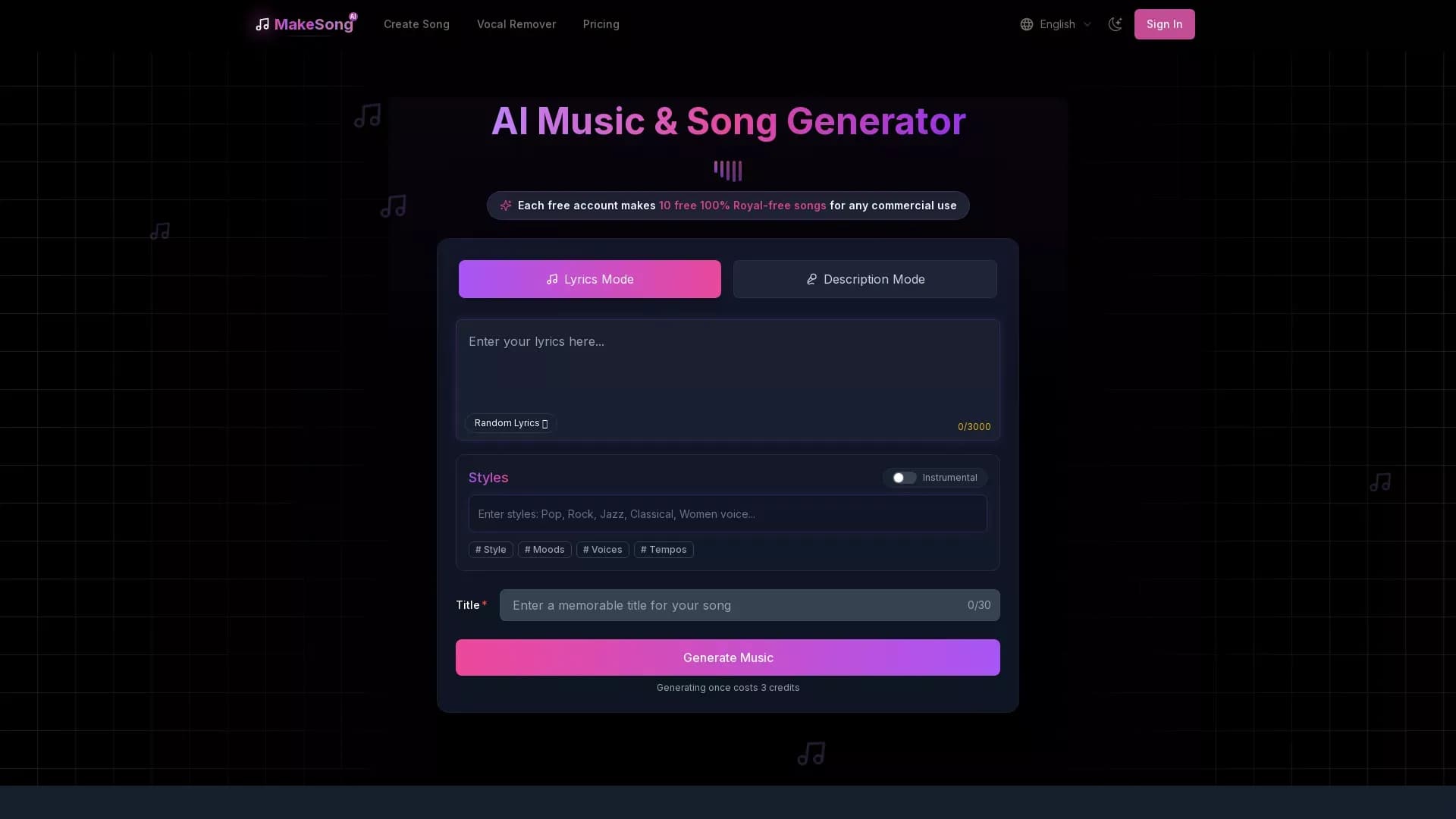 Make Song