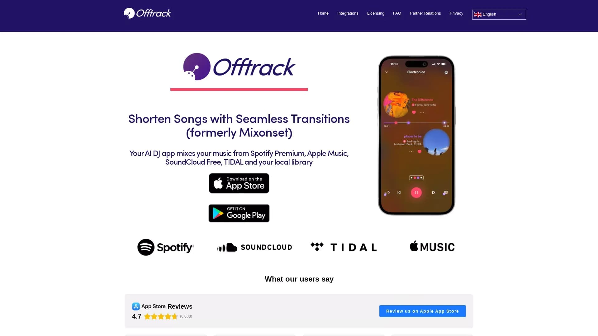 Offtrack
