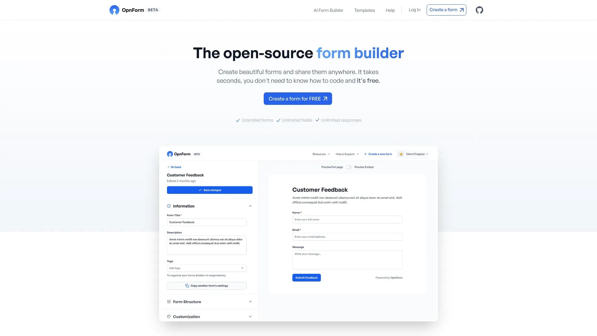 Opnform