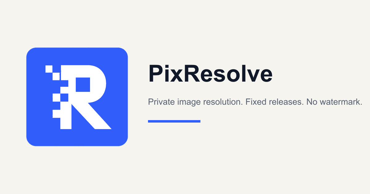 PixResolve