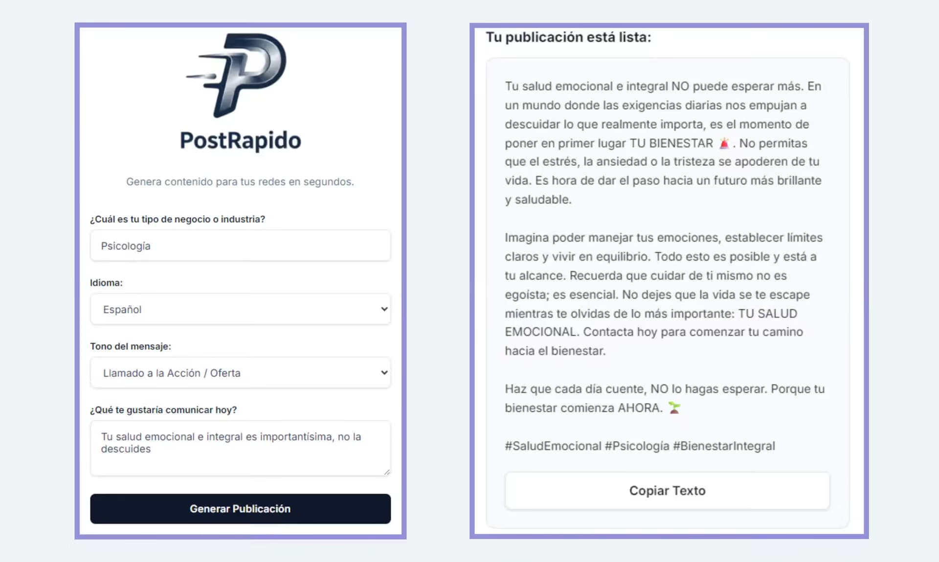 PostRapido