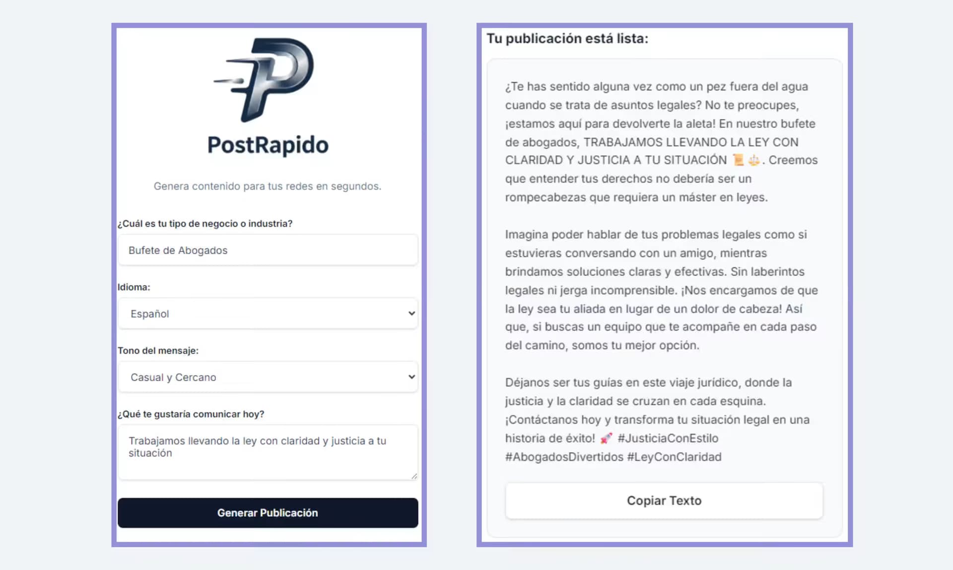 PostRapido
