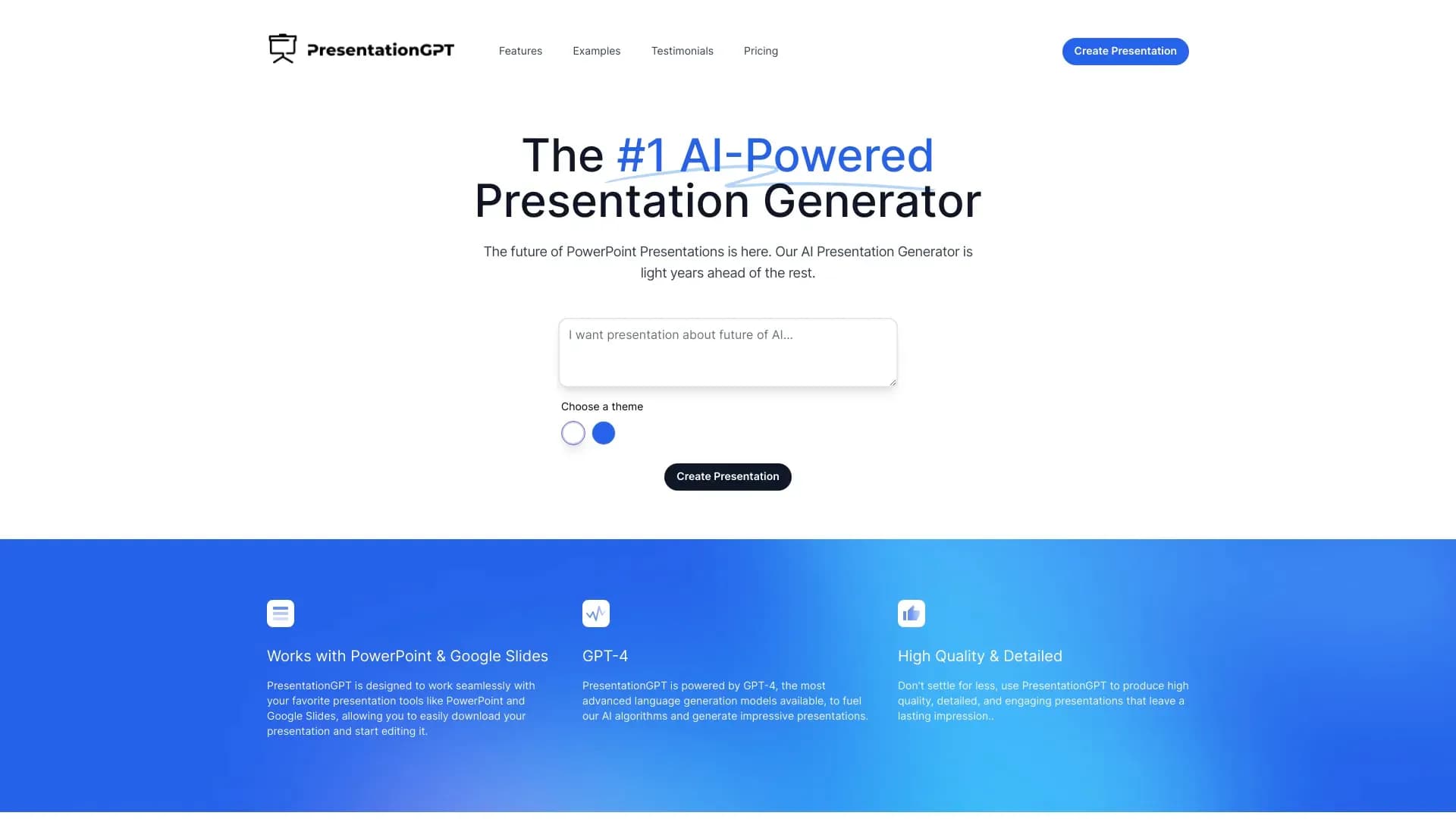 PresentationGPT
