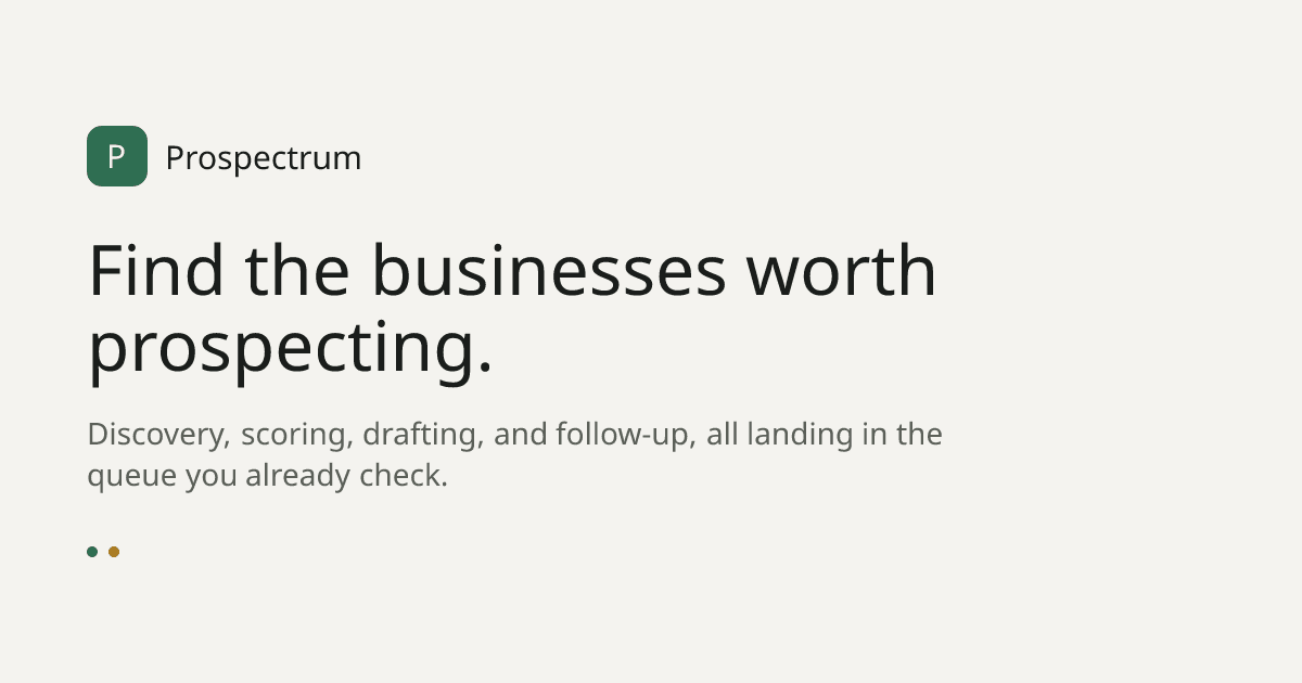 Prospectrum