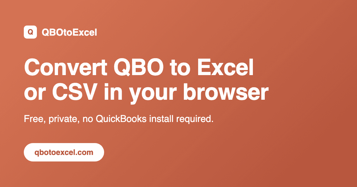QBOtoExcel