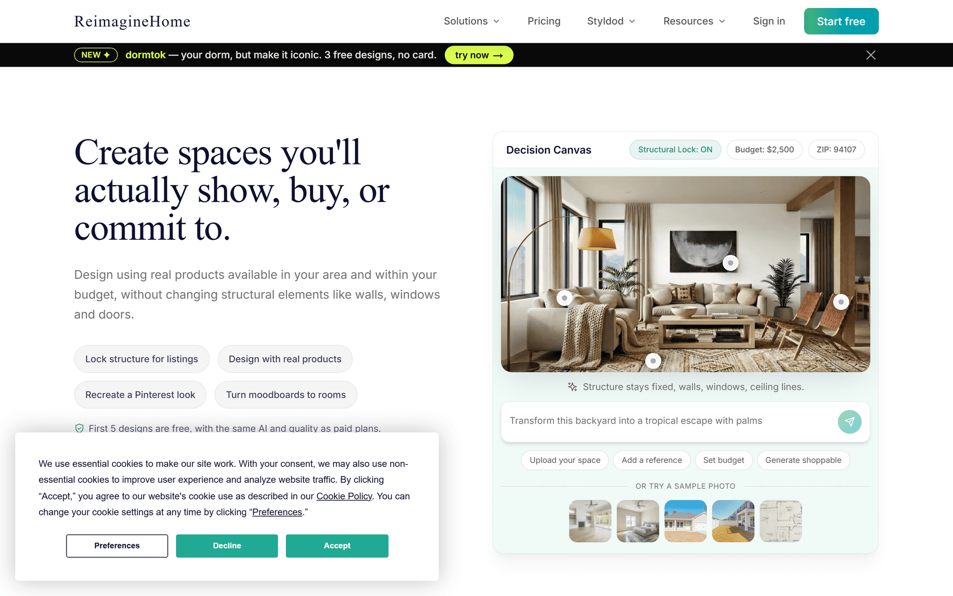 REimagineHome AI