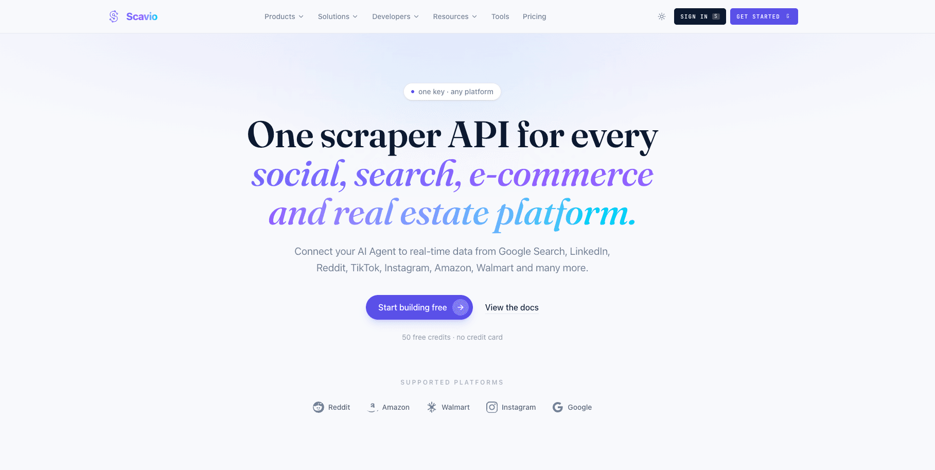 Scavio AI