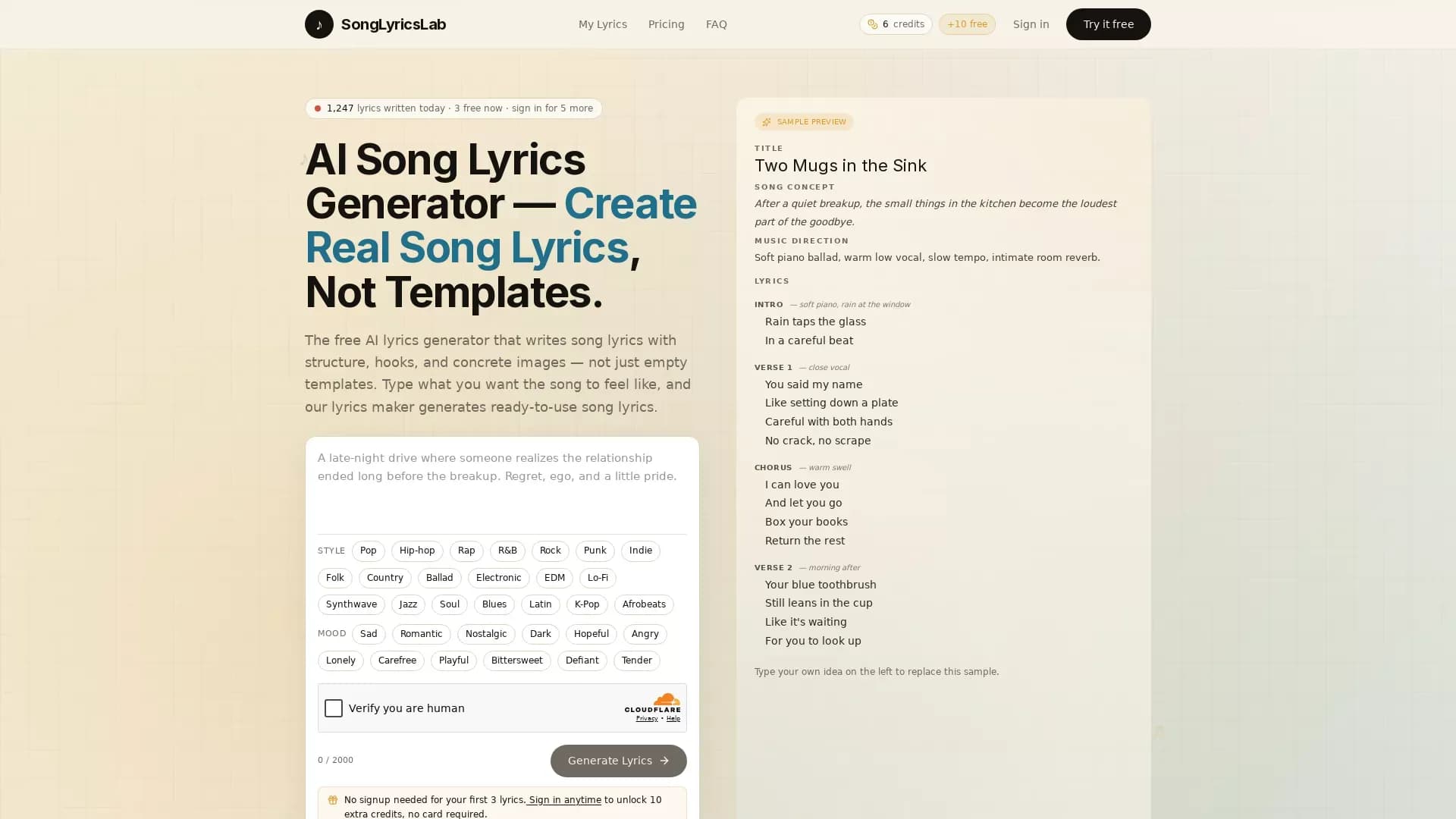 SongLyricsLab