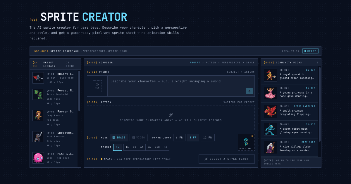 Sprite Sheet Maker