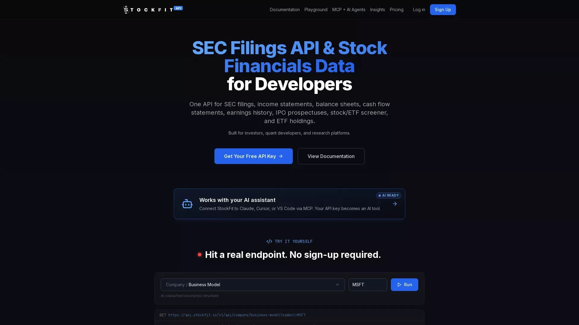 StockFitAPI