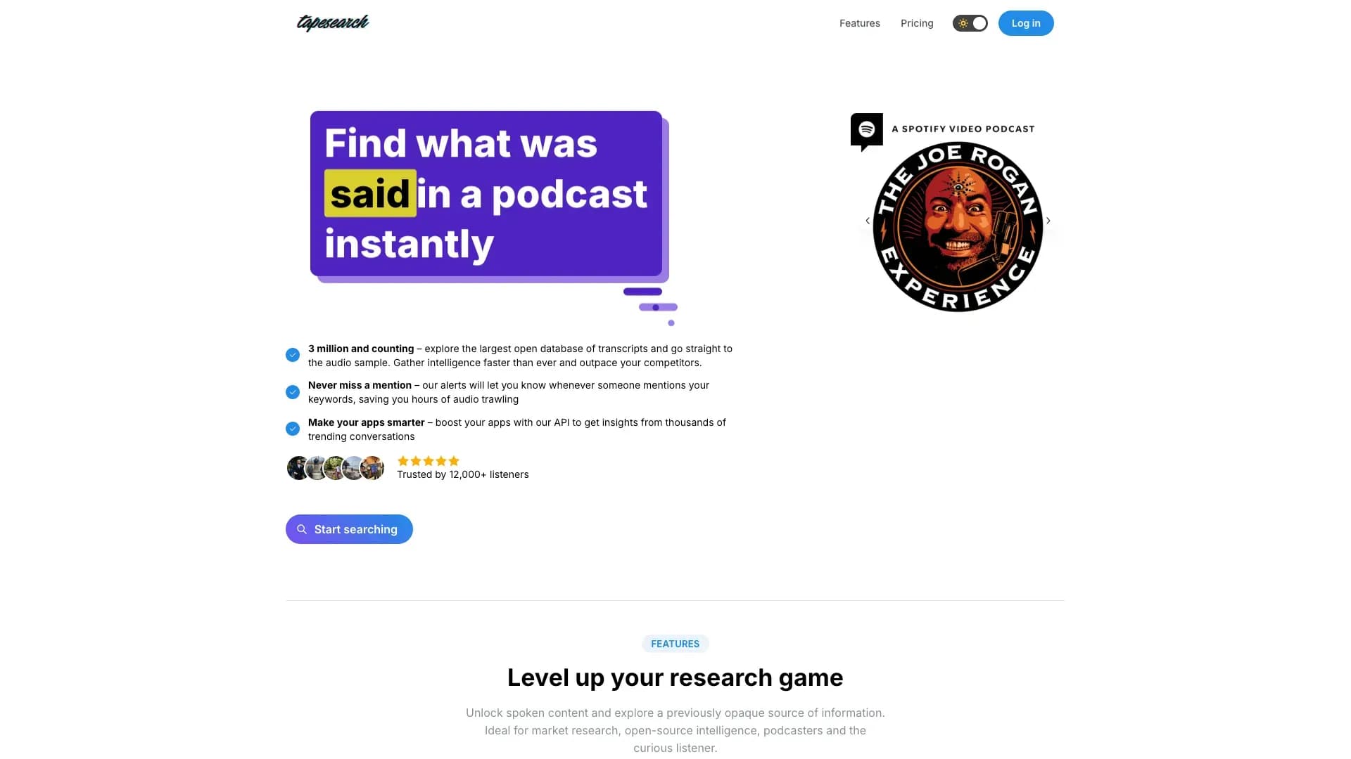 Tapesearch
