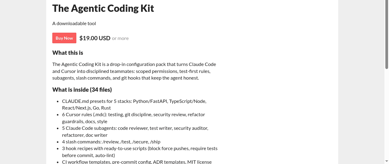 The Agentic Coding Kit