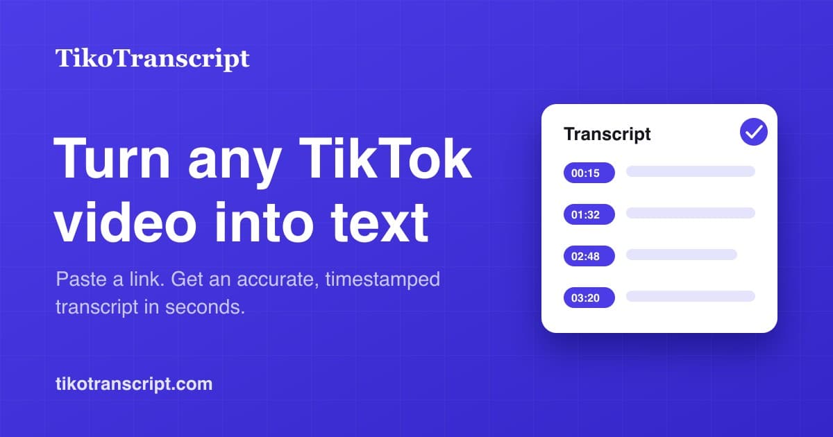 TikoTranscript