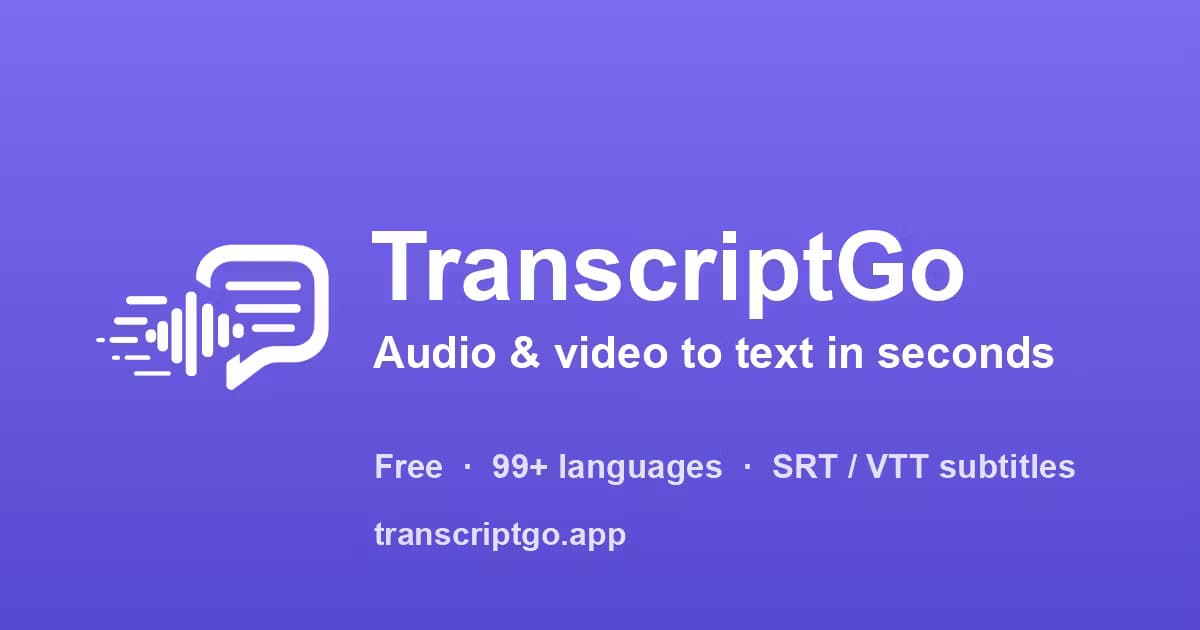 TranscriptGo
