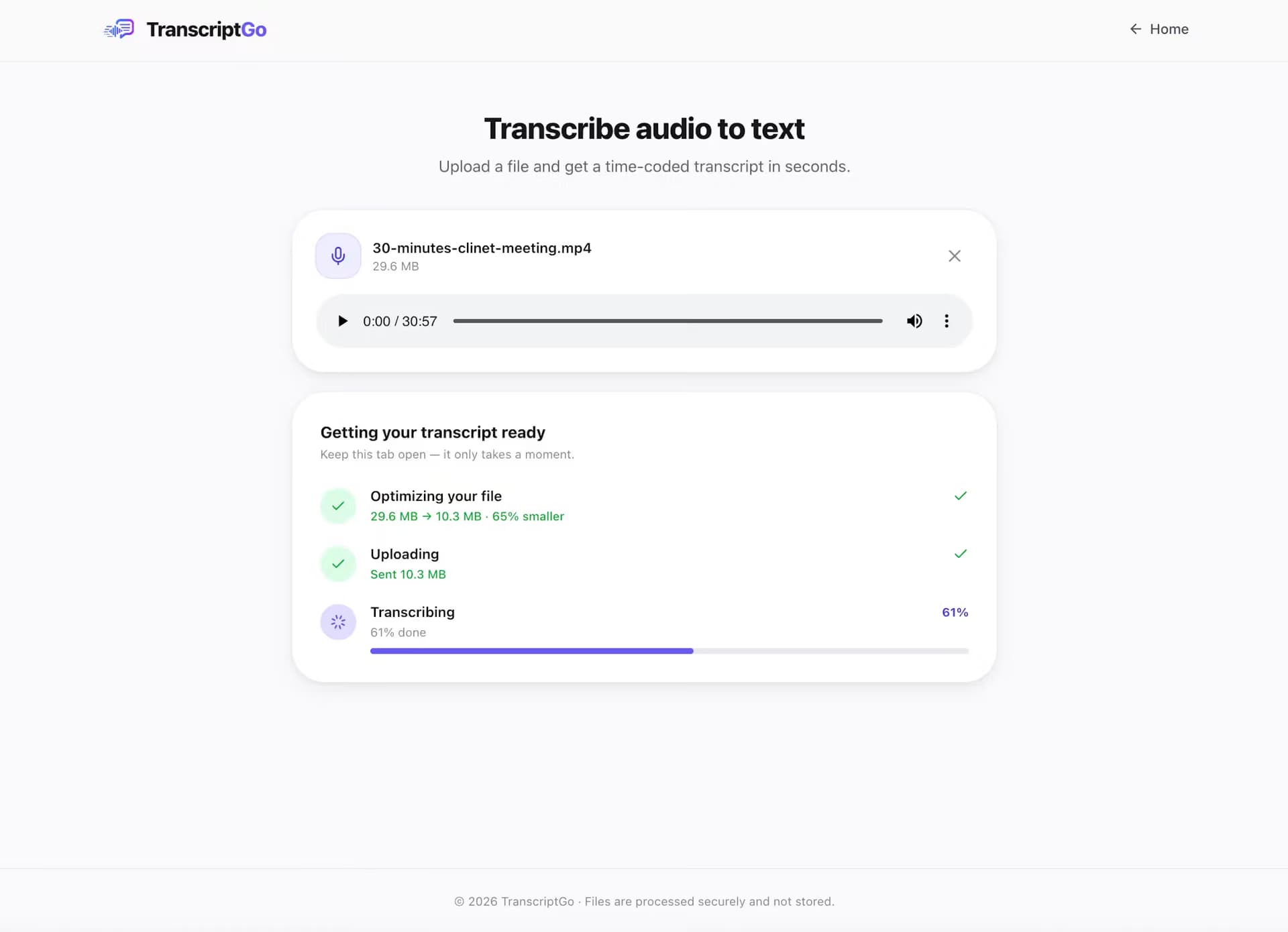 TranscriptGo