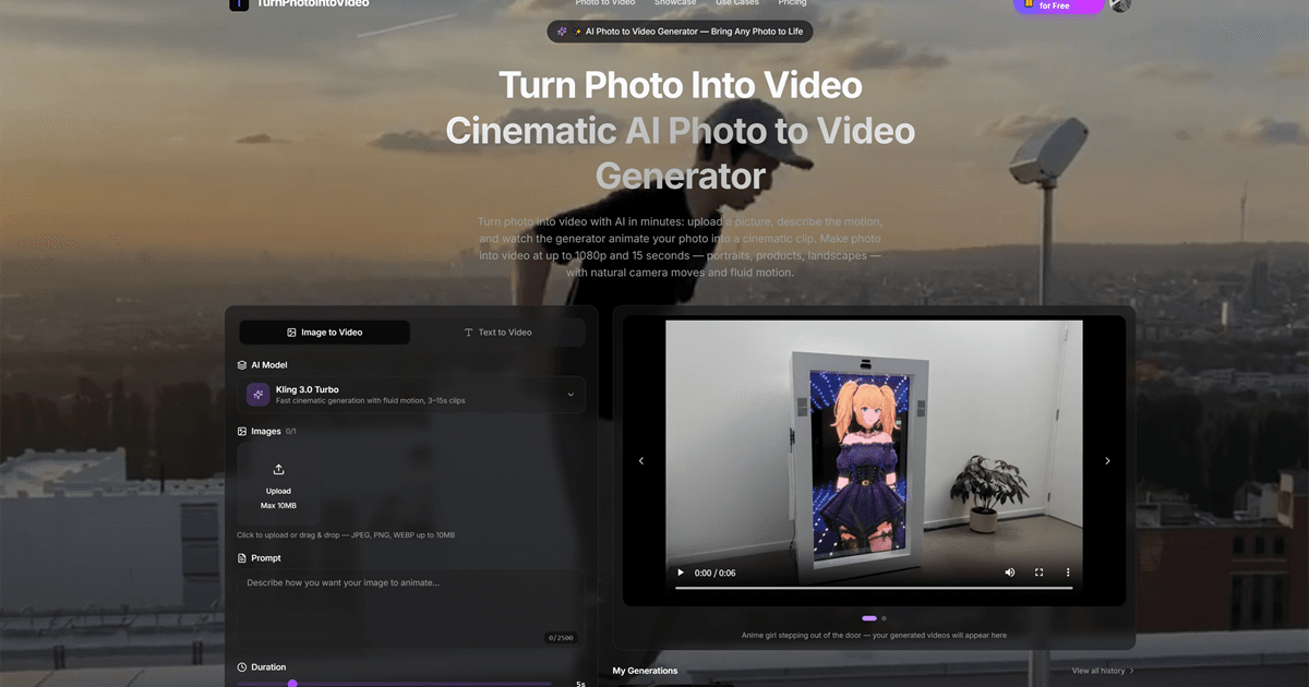TurnPhotoIntoVideo