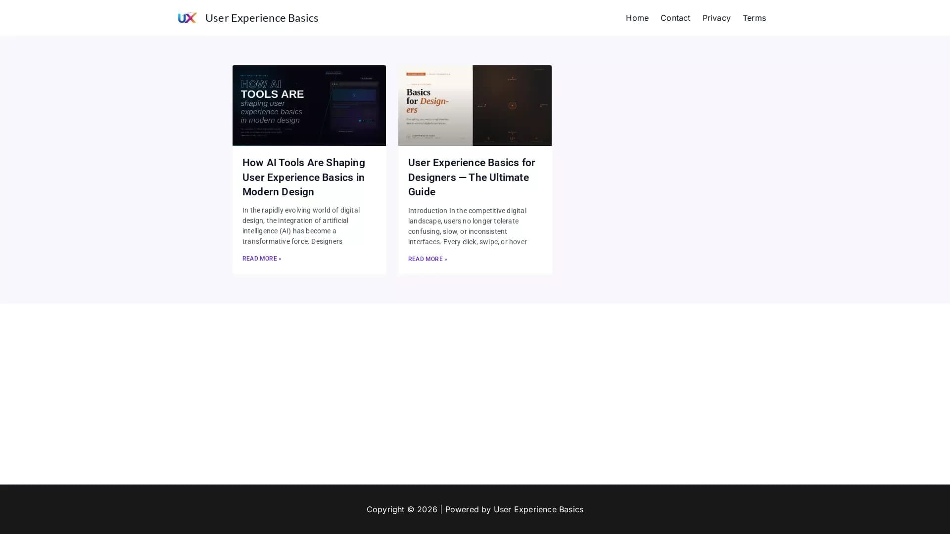 UserExperienceBasics