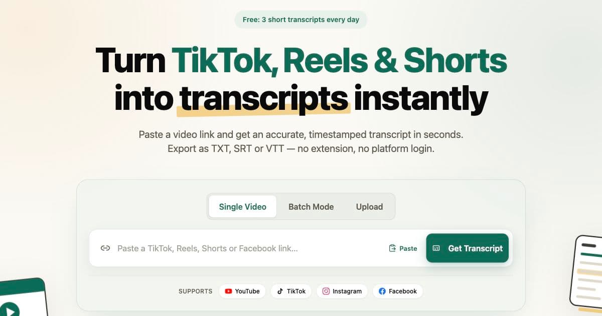 VideoToScript