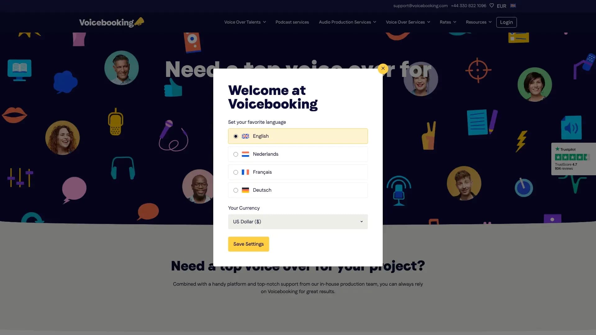 Voicebooking