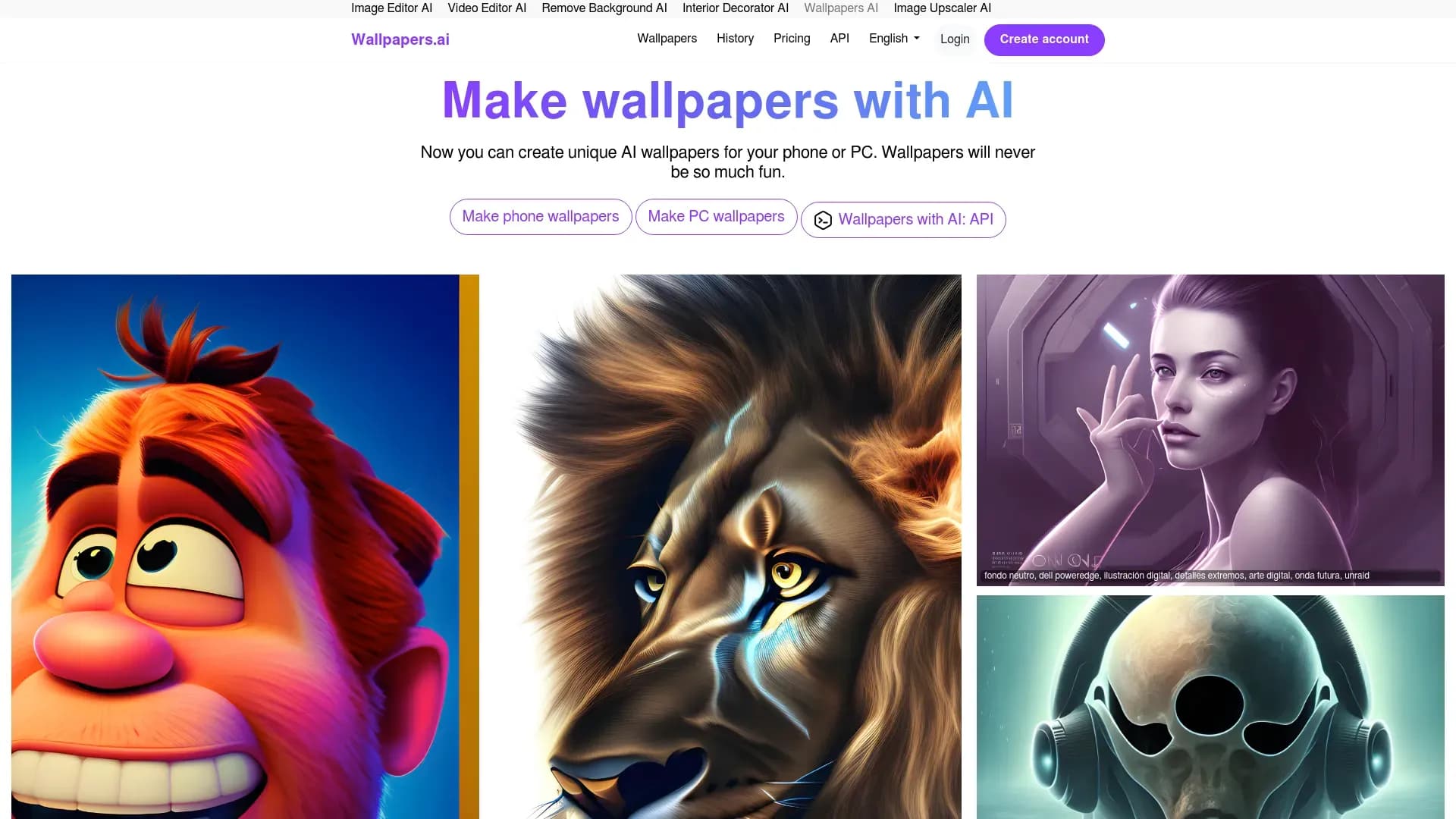 Wallpapers AI