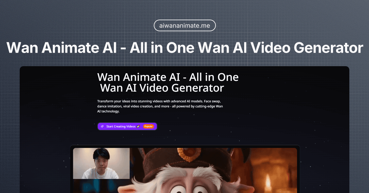 Wan Animate